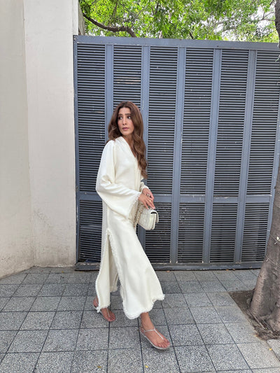 OFF WHITE DHAAGA SET